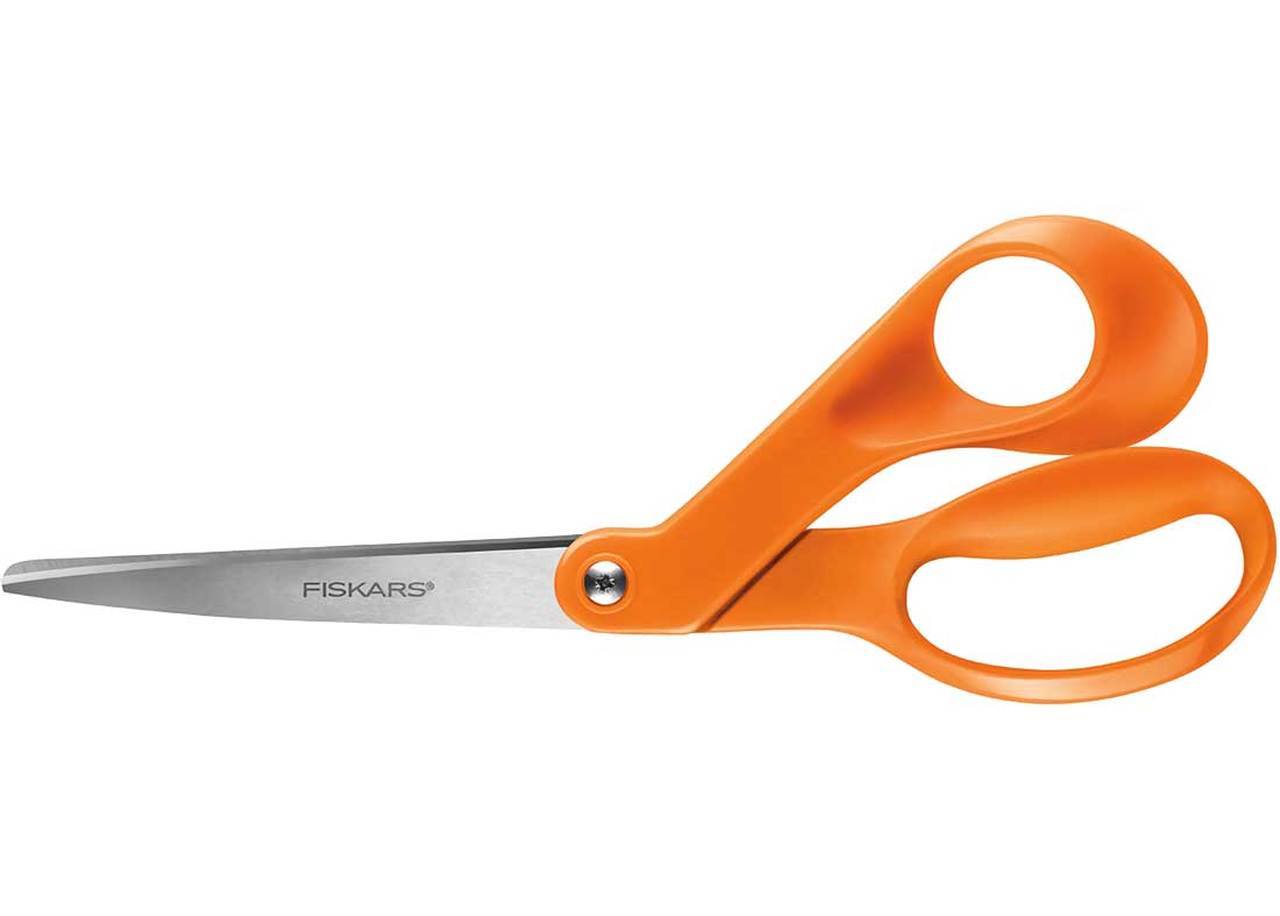 Fiskars - The Original - Orange Handled Scissors - 8"