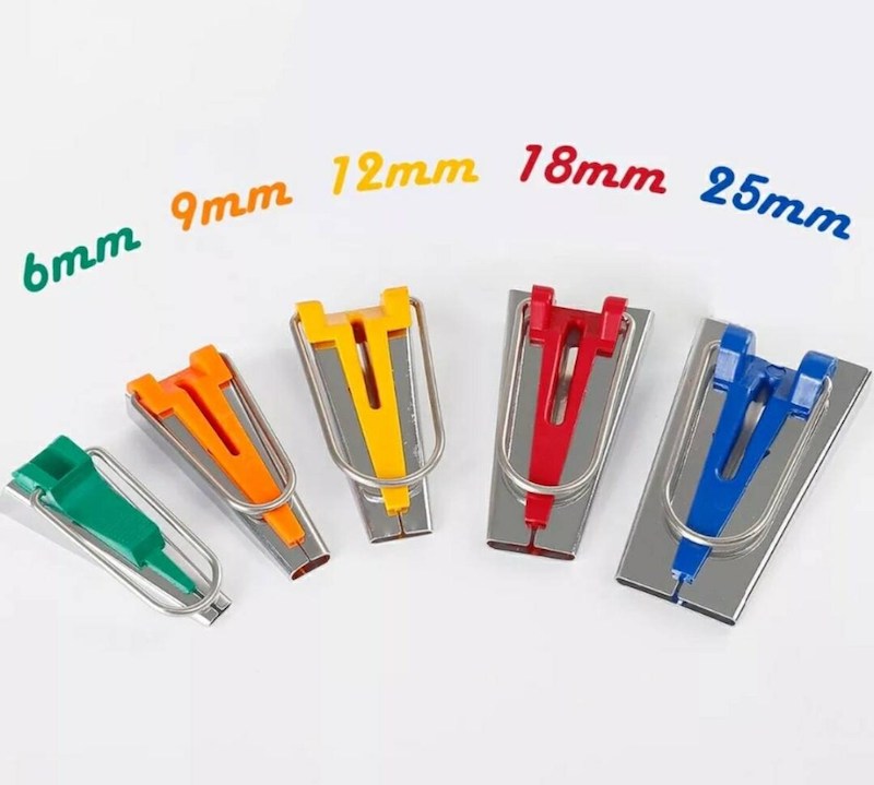 Bias Tape Maker Set - 5 pack